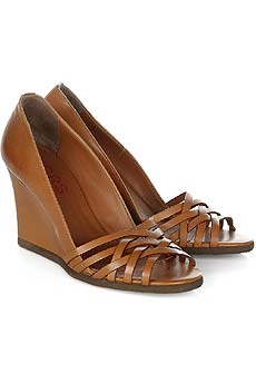 Kors by Michael Kors Woven leather wedges