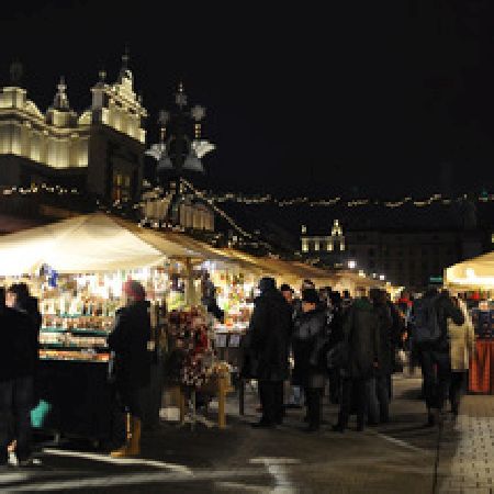 Krakow Christmas Market Tour With Wine And Food