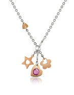 Kris Hollywood - Purple Heart Pendant Necklace
