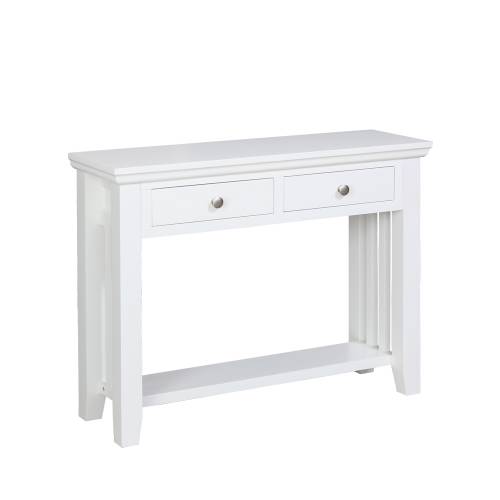Kristina White Painted Console Table
