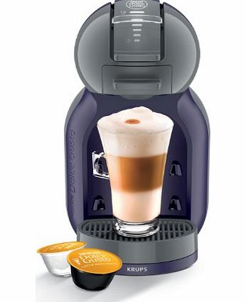 Krups Nescafe Dolce Gusto Mini Me Automatic Coffee Capsule Machine Indigo/ Dark Grey by Krups