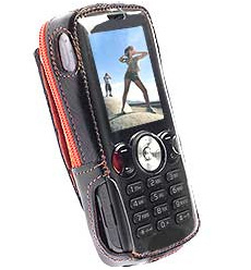 krusell Leather Mobile Phone Case for Sony Ericsson W810i - Ref. 87197