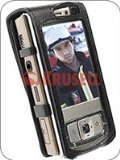 Krusell Nokia N95 Krusell Leather Dynamic Case With Free Slide and Swivel Belt Clip