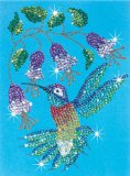 Sequin Art and Beads Humming Bird