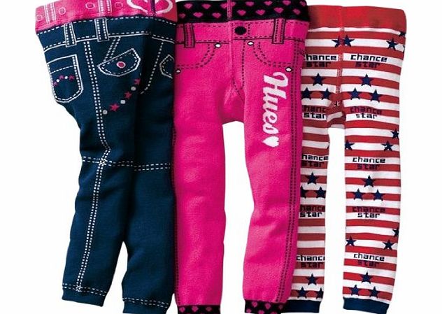 Kubee Baby 3pcs 1-6T Baby Pants Boy Girl Leggings Jeans Legs Kids Trousers Autumn Clothing