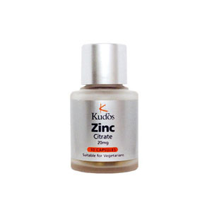 Kudos Vitamins Zinc 20mg Citrate - 90Caps