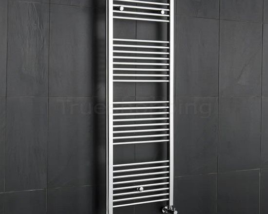  Premium Chrome Flat Heated Bathroom Towel Radiator Rail 500mm x 1500mm