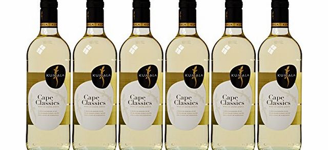 Kumala Cape Classics White South African White Wine (Case of 6)