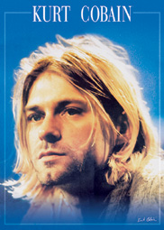 Kurt Cobain Close Up Poster