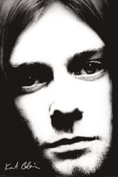 Kurt Cobain Face Poster