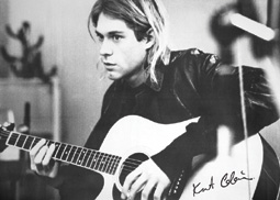 Kurt Cobain Guitar Poster