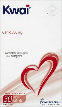 Kwai, 2041[^]10015927 Heart Care Garlic 300mg 30 One a Day