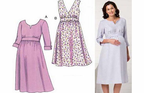 Kwik Sew Maternity Sewing Pattern 3486 - Dress (O/S)