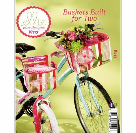 KWIK-SEW PATTERNS Kwik Sew Patterns K0117 All Sizes Baskets Built for Two, Pack of 1, White