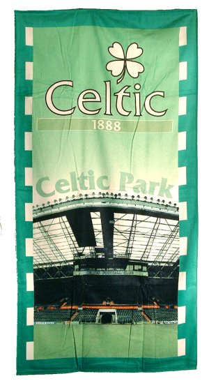 KY Pro Celtic FC Large Beach Towel (76cm x 152cm)