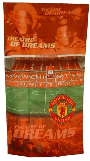 KY Pro Manchester United Theatre of Dreams Beach Towel (76cm x 152cm)