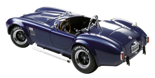 Kyosho 1/18 Scale Ready Made Die Cast - Shelby Cobra 427S/C Racing Screen/Blue Metalic