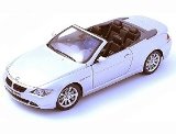 Die-cast Model BMW 645ci Convertible (1:18 scale in Silver)