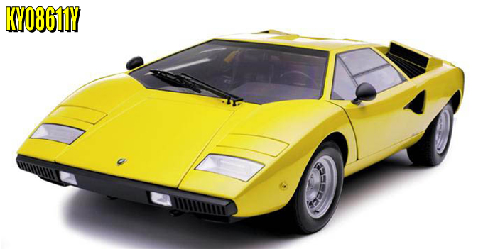 Lamborghini Countach LP400 in Yellow