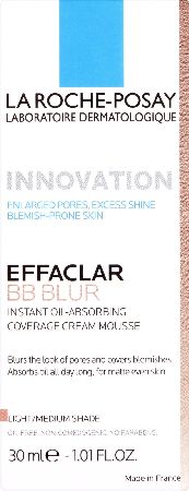 La Roche-Posay, 2102[^]0107113 Effaclar BB Blur Light/Medium 30ml
