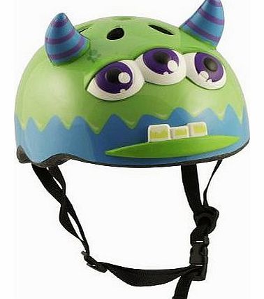 La Sports Monster Childrens Safety Helmet Cycling Skating Scooter Bike (Suitable ages 3 - 11)