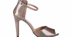 La Strada Iridescent grey high heels