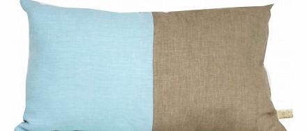 Lab Cushion - Half blue `One size