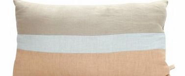 Lab striped cushion Beige `One size