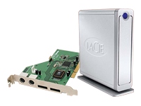 Lacie d2 250GB 7200rpm Ext SATA HDD- free PCI card