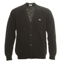 Black Buttoned Cardigan