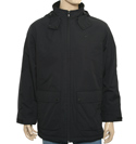 Black Hooded Waterproof Jacket