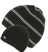 Black Reversible Beanie Hat