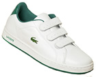 Lacoste Camden TN White/Green Leather Trainers