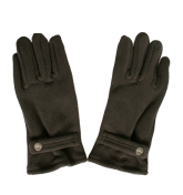 Chocolate Brown Fleece Gloves