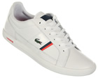 Lacoste Europa HS2 White Leather Trainers