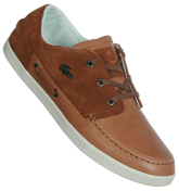 Lacoste Crosier Sail 5 Brown Deck Shoes