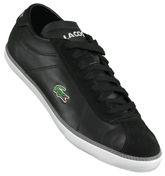 Lacoste Milner SPM Black Leather Trainers
