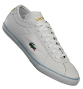 Lacoste Milner White Leather Trainers