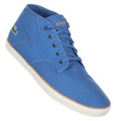 Lacoste Navy Andover Mid Canvas Court Shoe