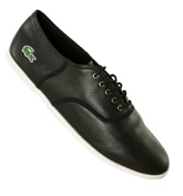 Lacoste Ronne 2 Black Perforated Trainer Shoes