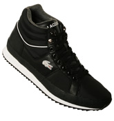 Lacoste Streda Black High Top Trainers