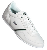 Lacoste Wolcott White Leather Trainers