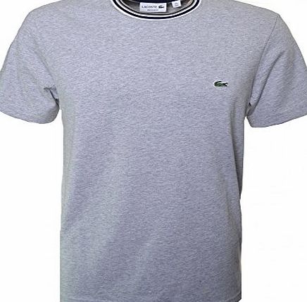 Lacoste  MENS LIGHT GREY MARL T-SHIRT 6 (XL)