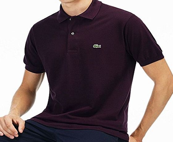 Lacoste  MENS PURPLE MARL POLO SHIRT 5 (L)