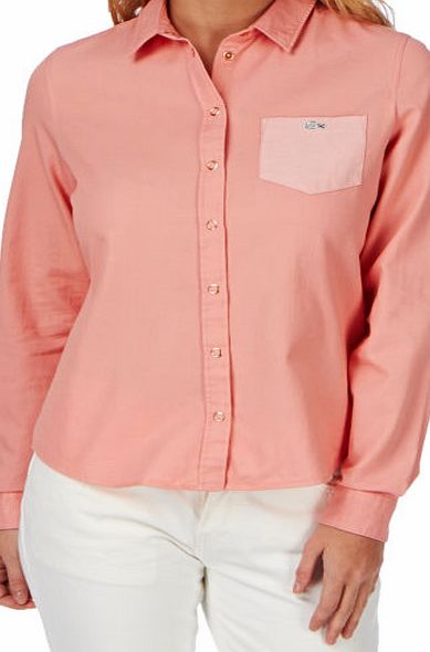 Lacoste Live Womens Lacoste Live Pocket Long Sleeve Shirt -