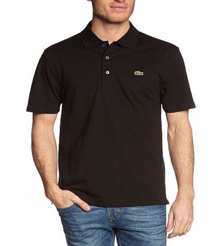 Mens L12.30 Short Sleeve Sport Polo Shirt, Black, Medium (Manufacturer Size: 4)