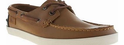 Lacoste mens lacoste brown keelson shoes 3100056020