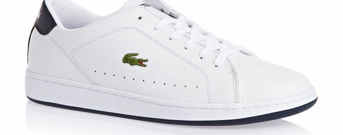 Lacoste Mens Lacoste Carnaby Shoes - White /dark Blue