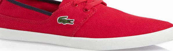 Lacoste Mens Lacoste Marice Lace Shoes - Red