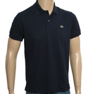 Navy Slim Fit Pique Polo Shirt